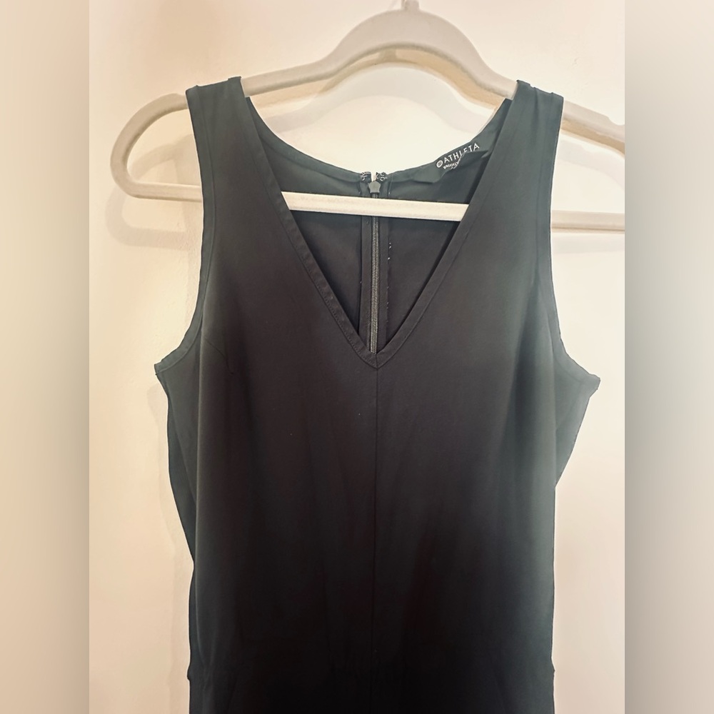 Athleta Classic Black Jumpsuit - Picture 3 of 9